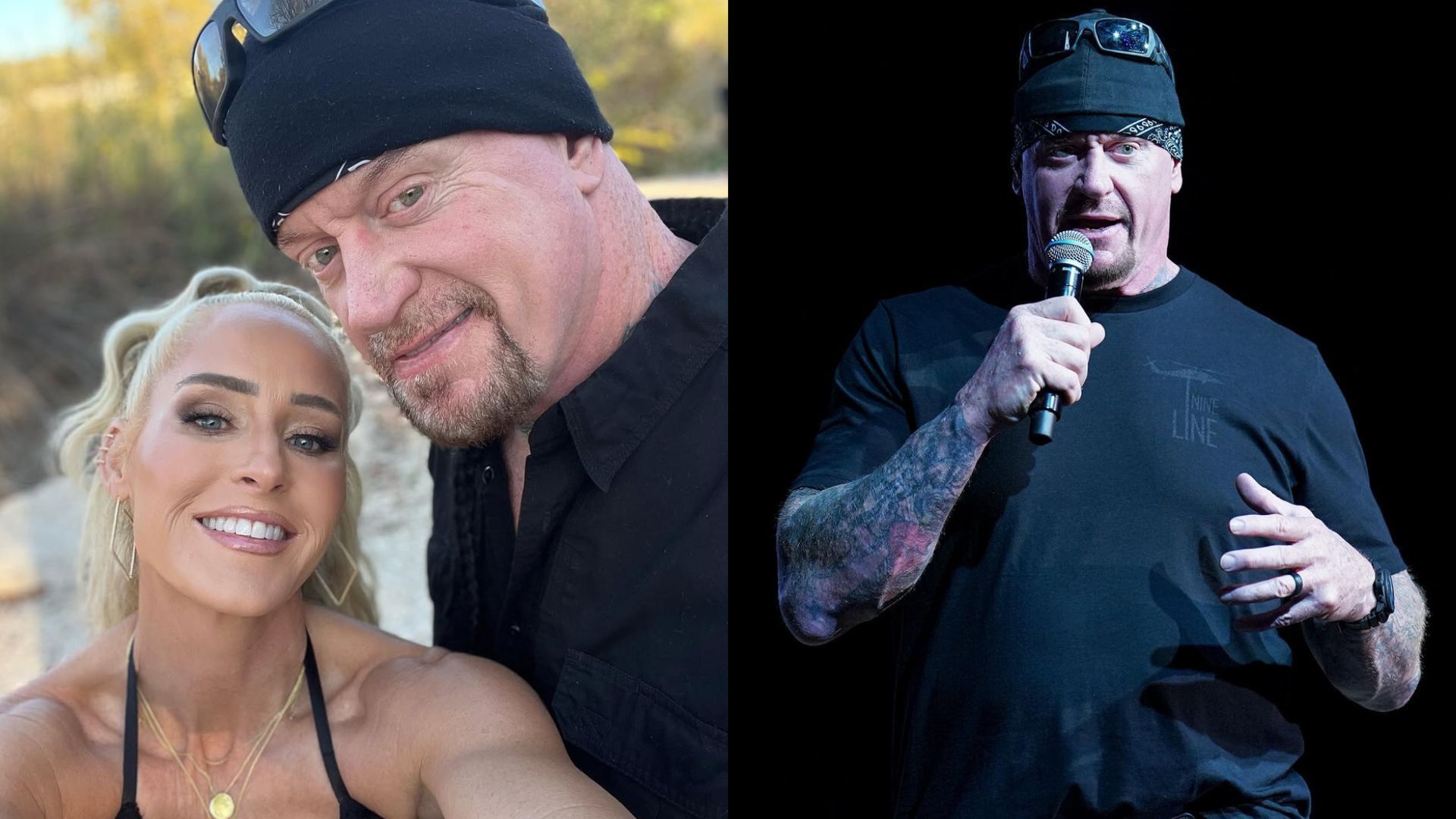 Michelle McCool and The Undertaker! [Image credits: WWE.com and Michelle McCool