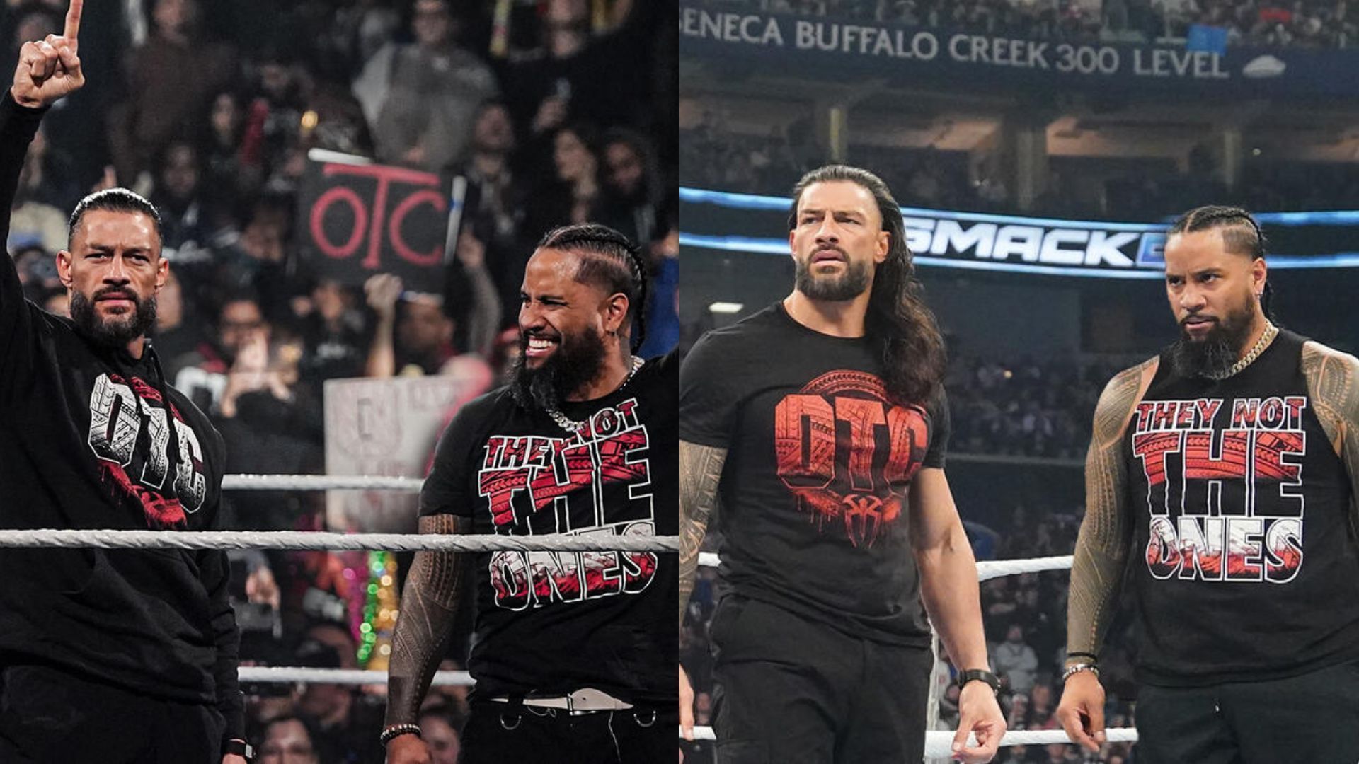 Roman Reigns and Jimmy Uso (Image Credits: WWE.com)