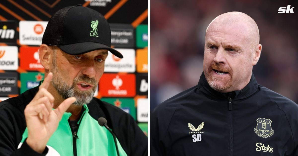 Sean Dyche and Jurgen Klopp