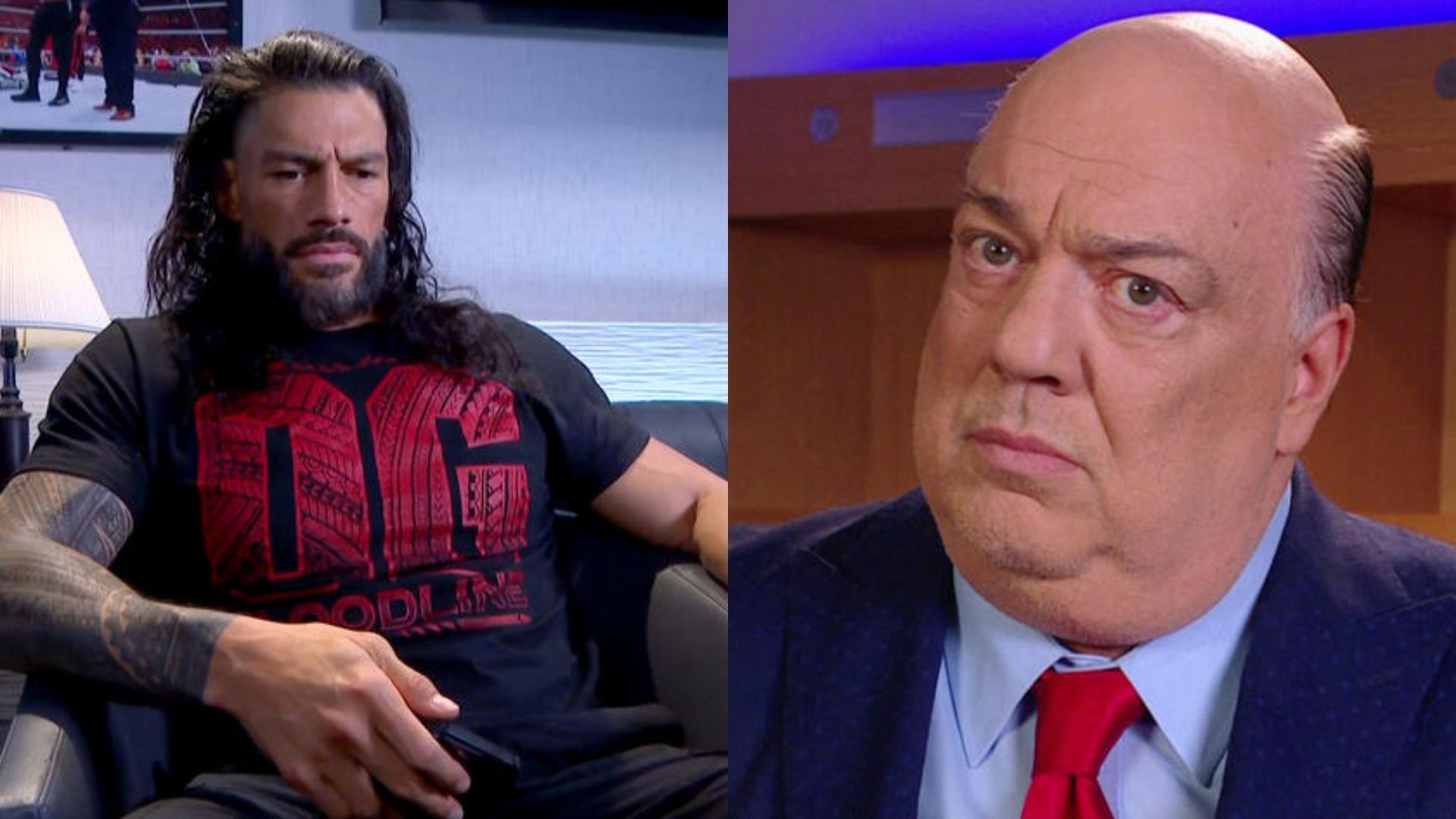 Roman Reigns (left) and Paul Heyman (right) [Image Credits: WWE.com]