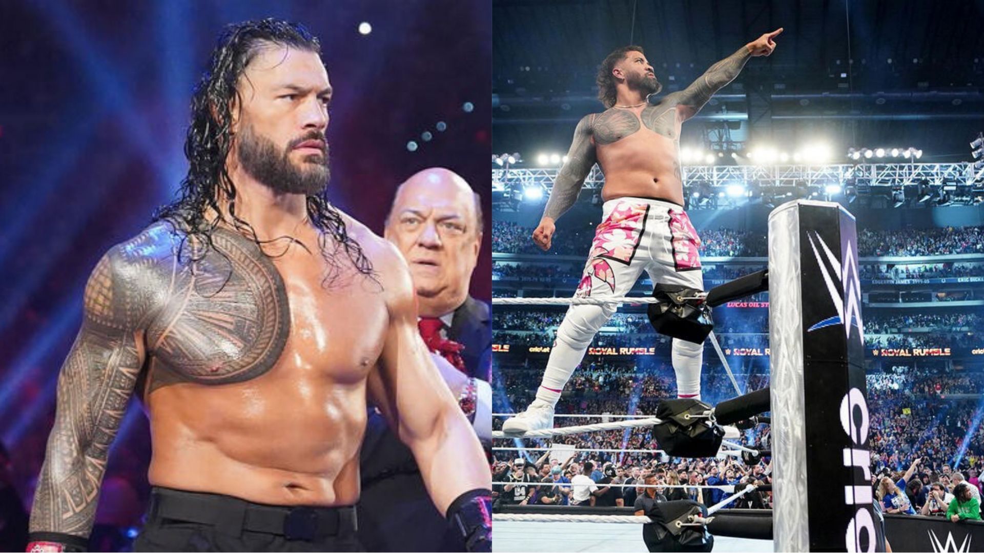 WWE, Jey Uso, Roman Reigns, 