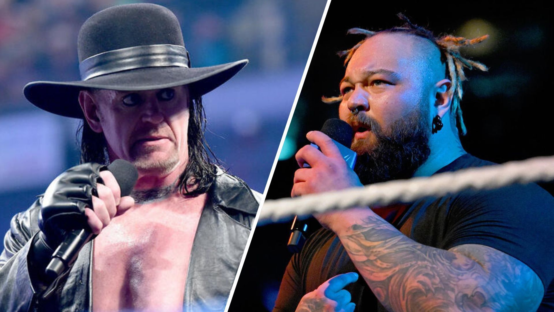 The Undertaker (left) and Bray Wyatt (right) [Photo credits: WWE]