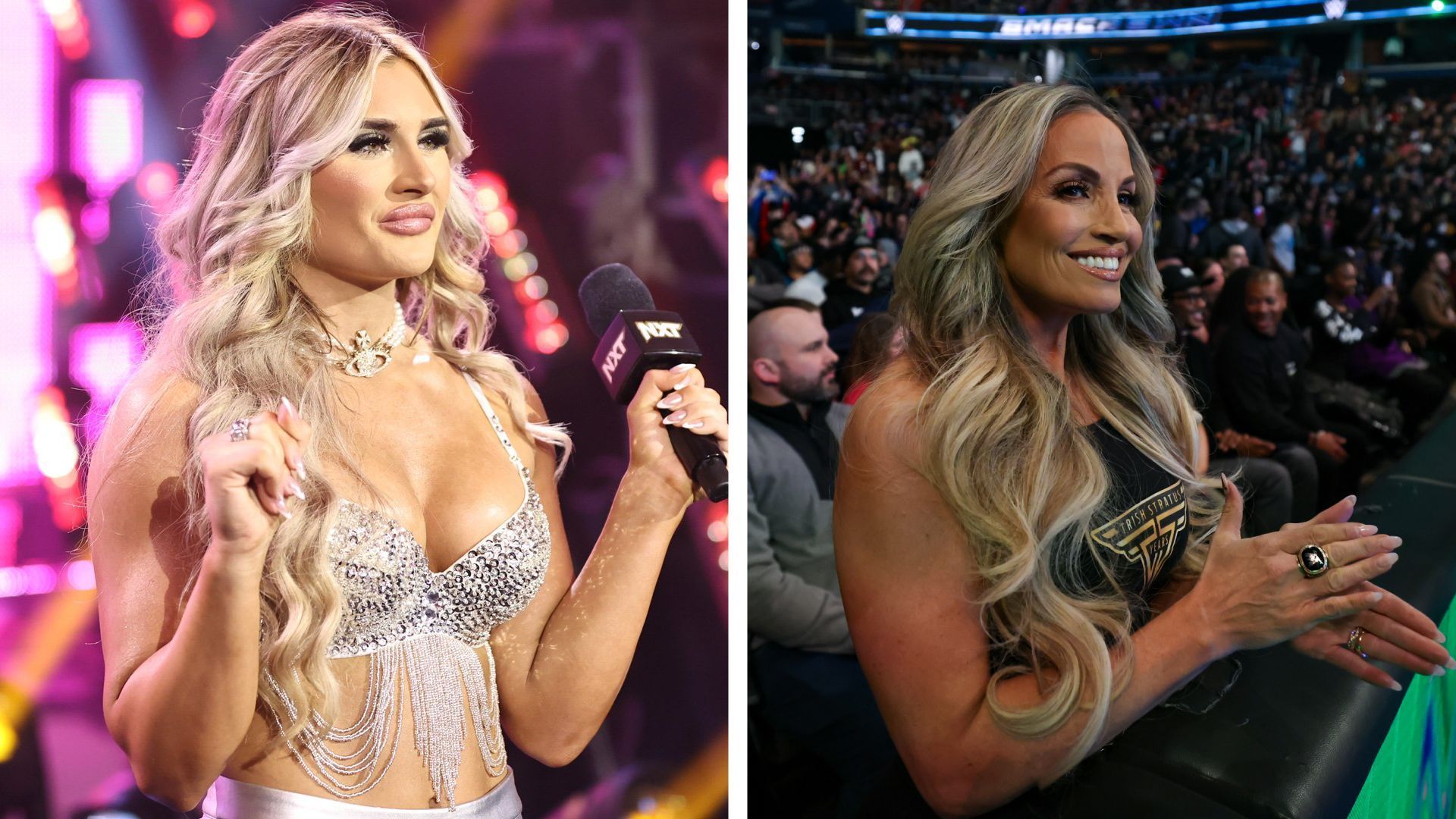 A surprise name could help Trish Stratus and Tiffany Stratton in WWE [Credit: WWE.com]