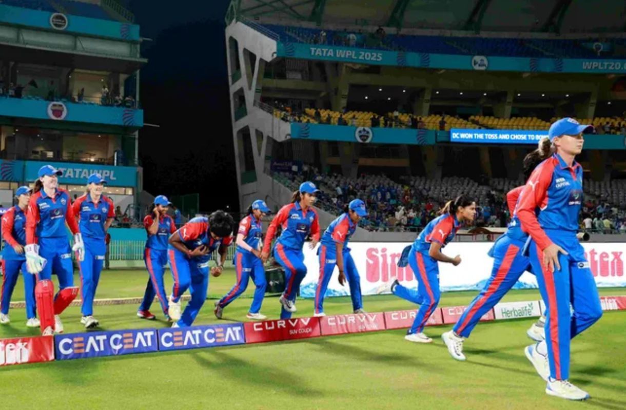 Delhi Capitals team at Women