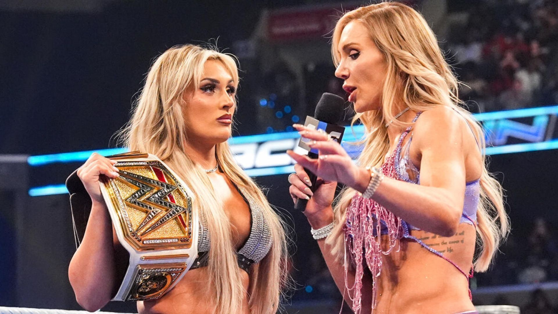 Stratton and Flair are scheduled to battle at WrestleMania 41. [Image credit: WWE.com]