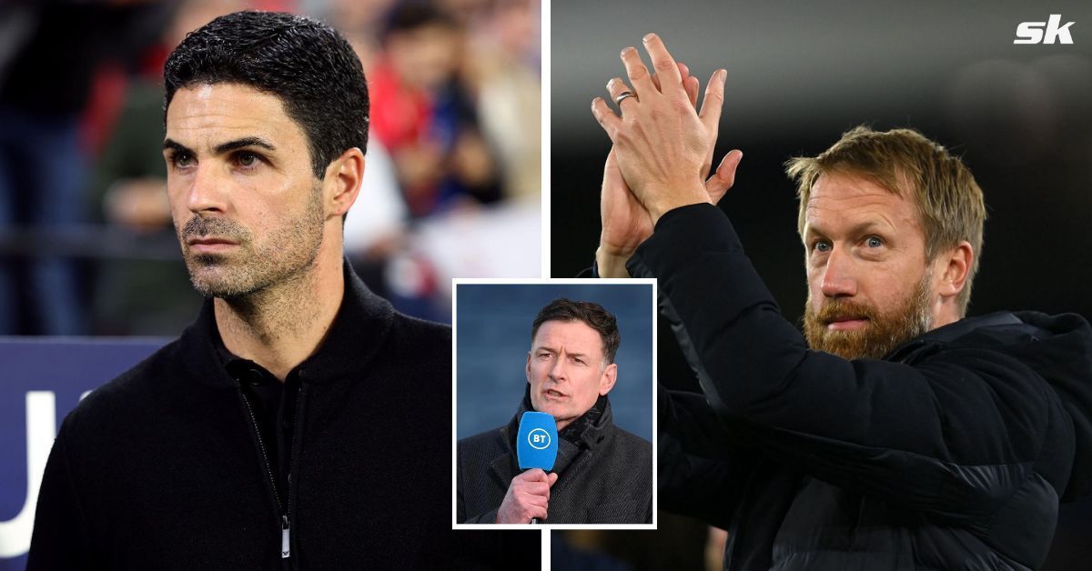 Mikel Arteta, Chris Sutton and Graham Potter (all images via Getty)