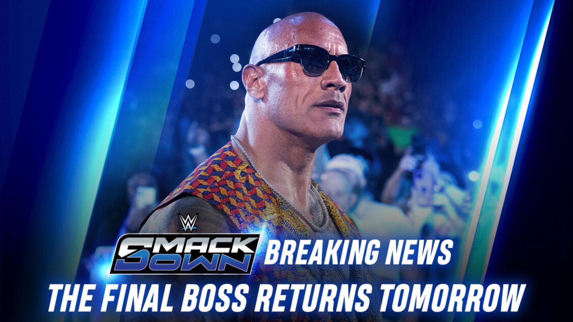 The Rock is coming back to SmackDown. (Image credits: WWE.com)