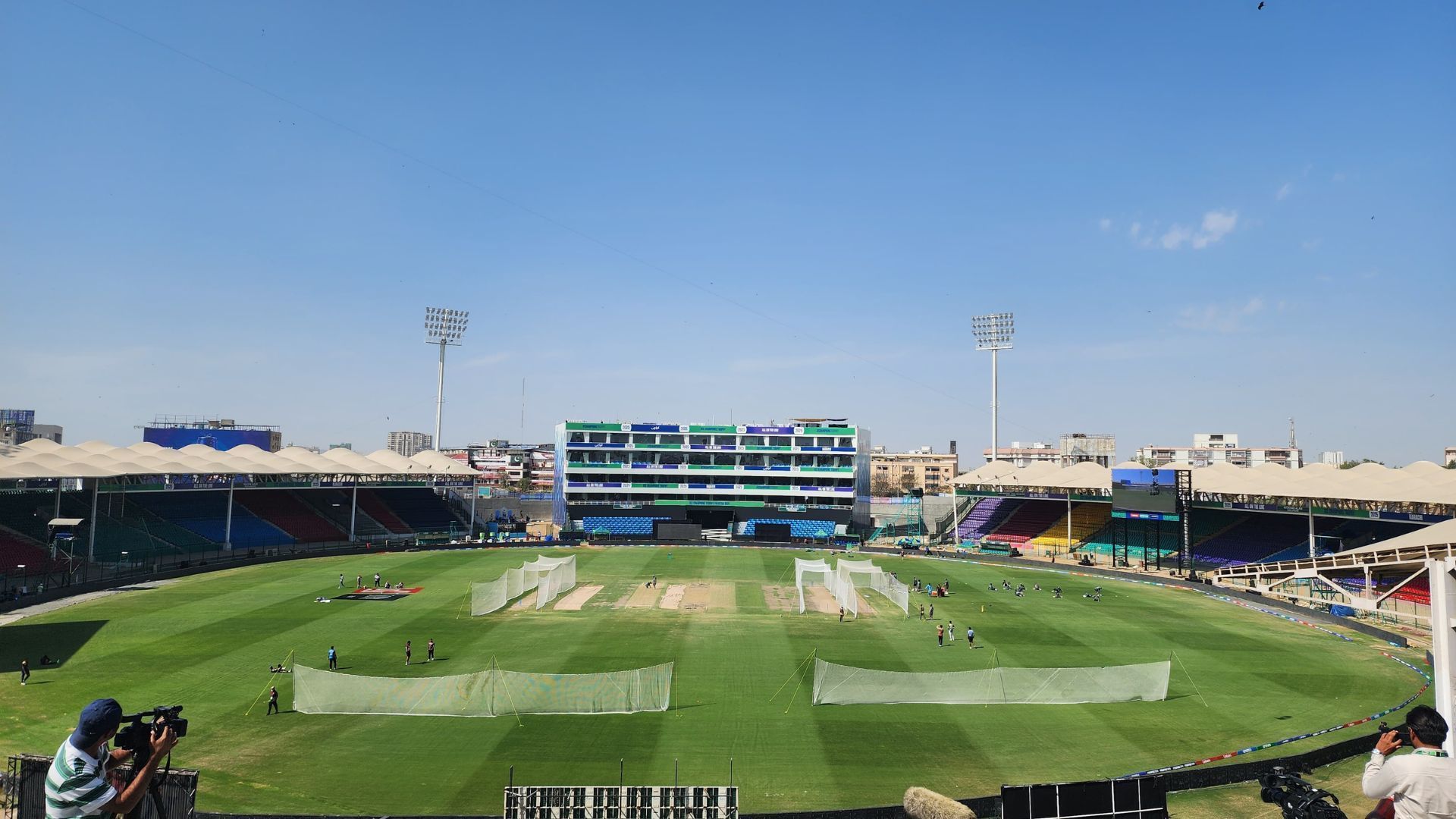 The National Stadium in Karachi will host the opening clash of the 2025 Champions Trophy (Image Credits: PCB/X)