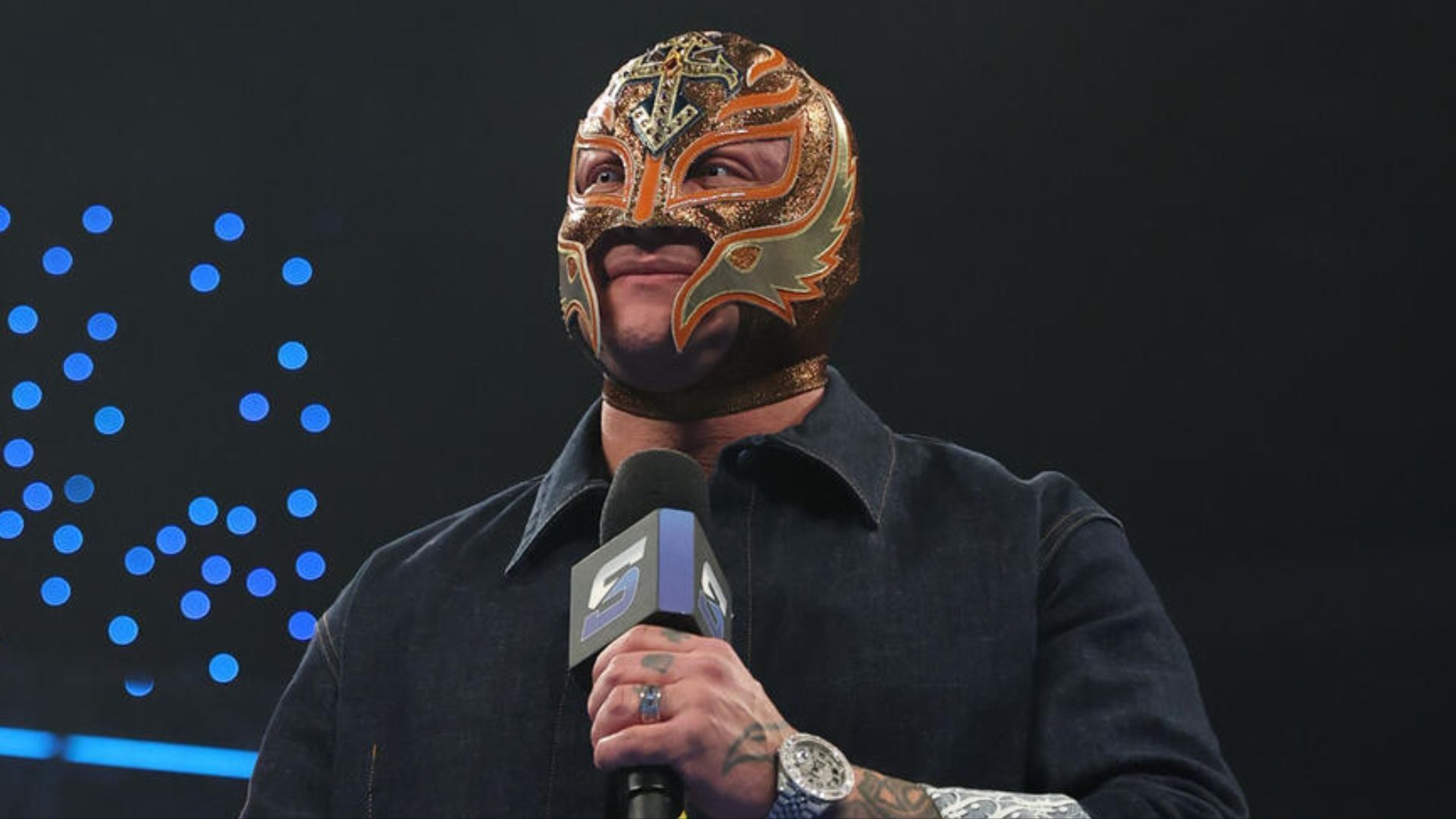 What is Rey Mysterio regretful of? [Photo credit: WWE]