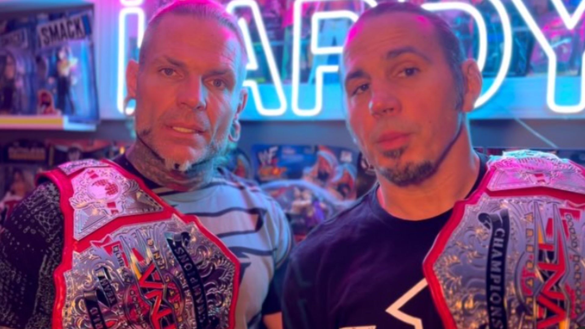 The Hardy Boyz are current TNA World Tag Team Champions [Image credits: star