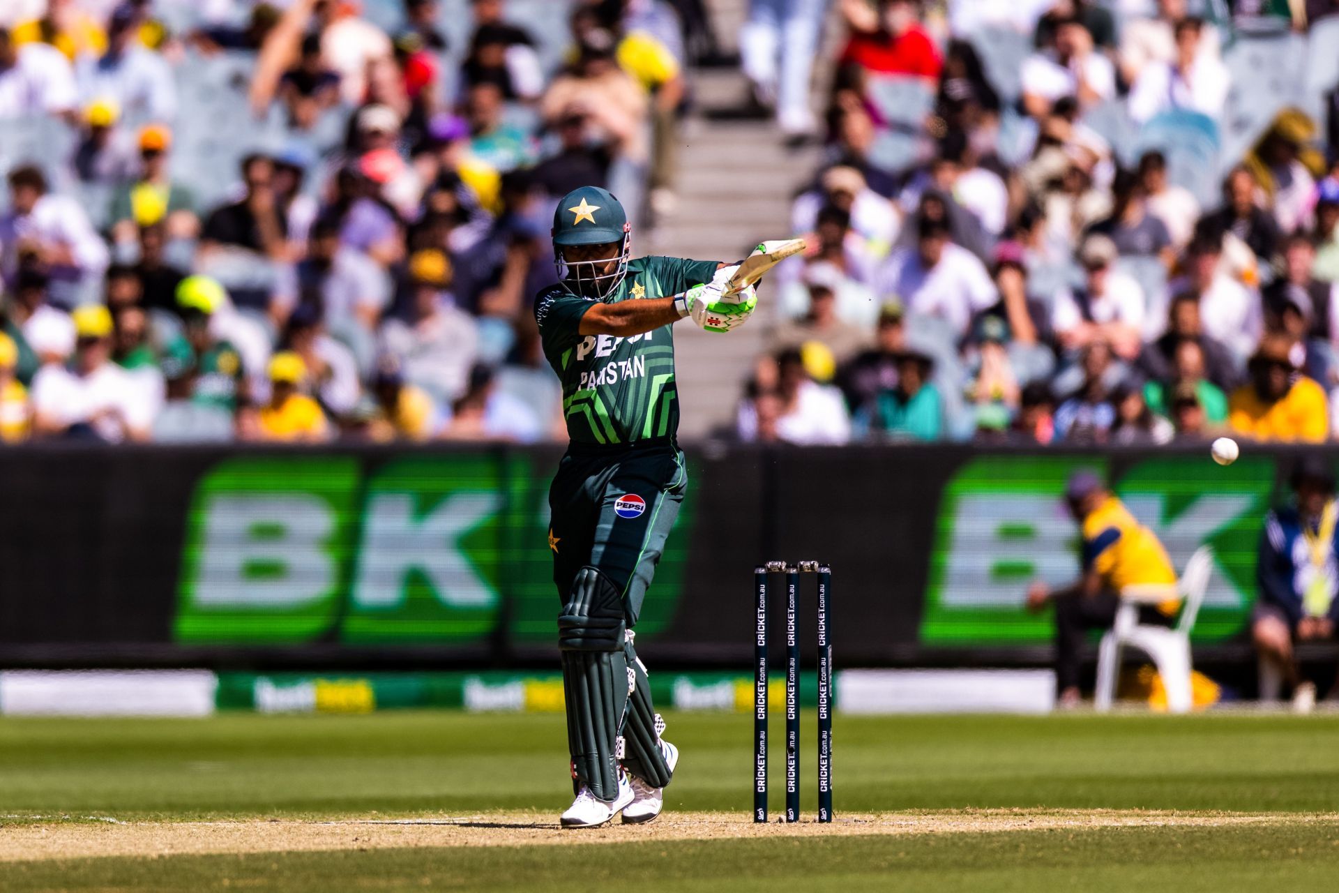 Babar struggled at the top in the recent home tri-series [Credit: Getty]