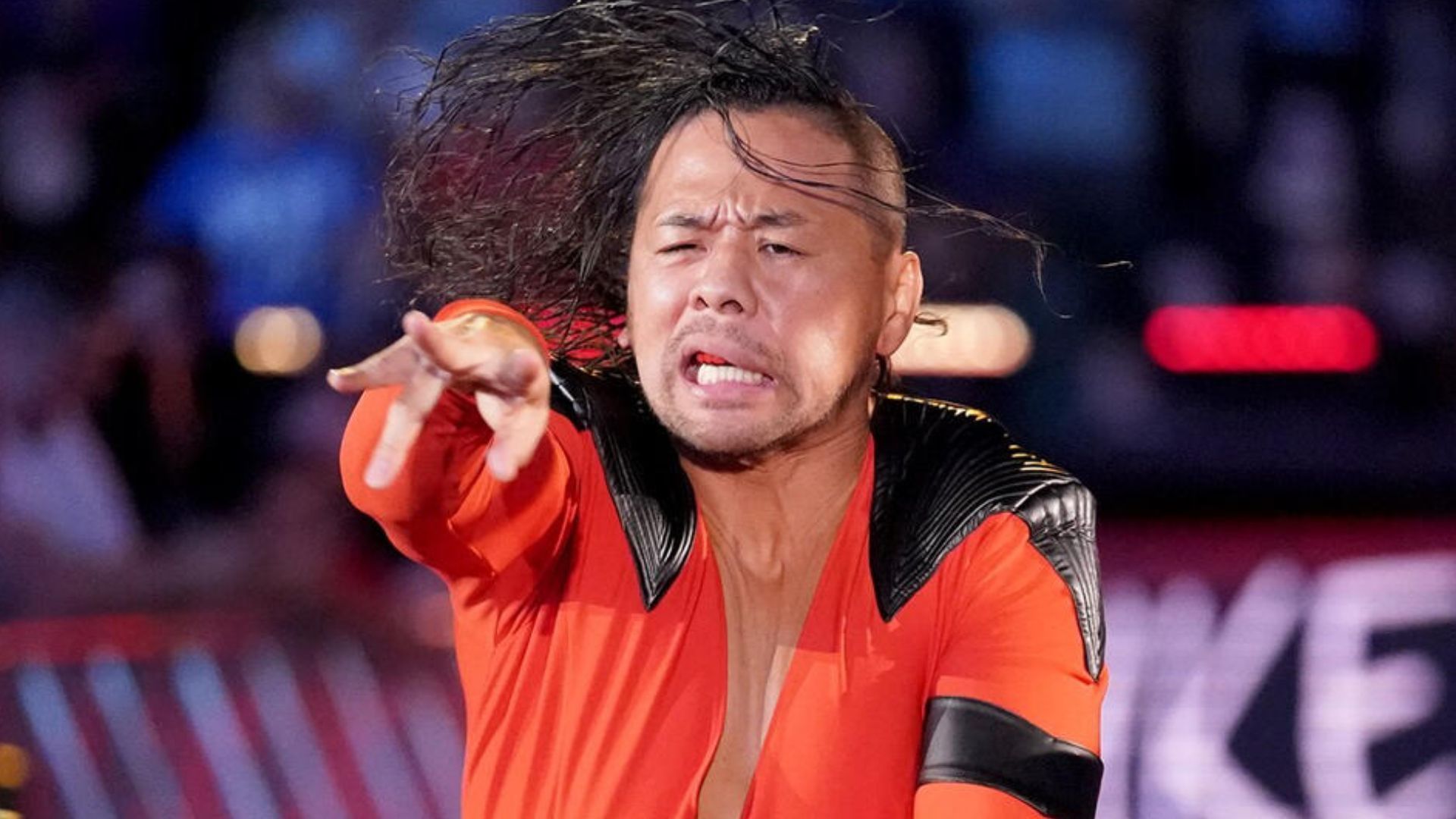 Shinsuke Nakamura performs on SmackDown [Photo credit: WWE]