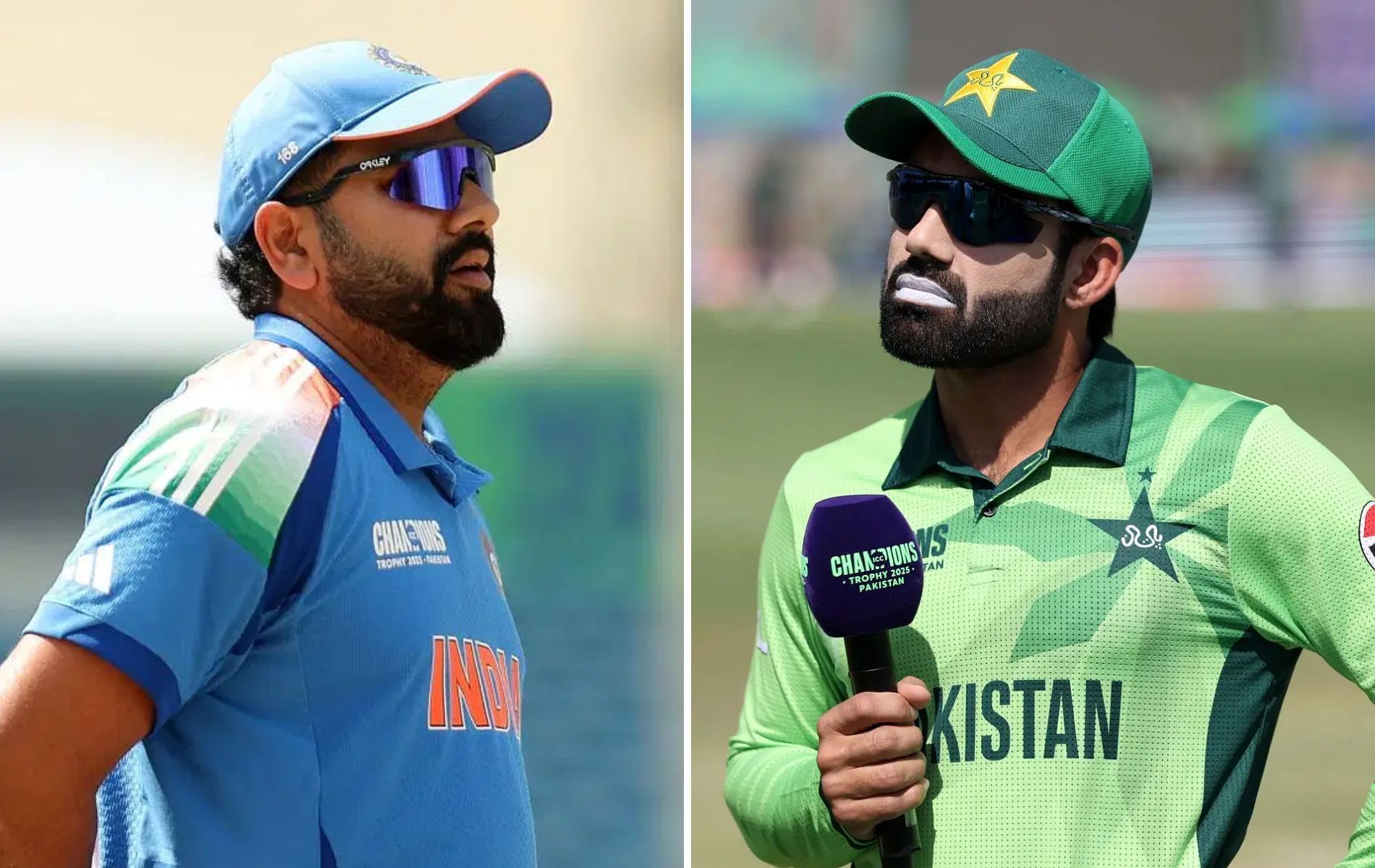 India vs Pakistan 2025 Champions Trophy match will be played in Dubai on Sunday. (Pics: Getty Images).