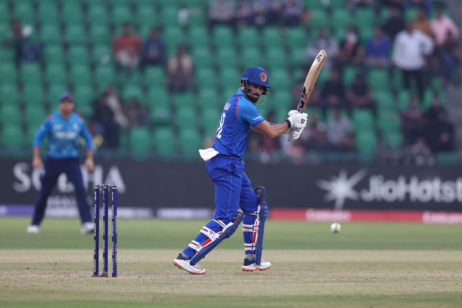 Ibrahim Zadran. (Image Credits: Getty)