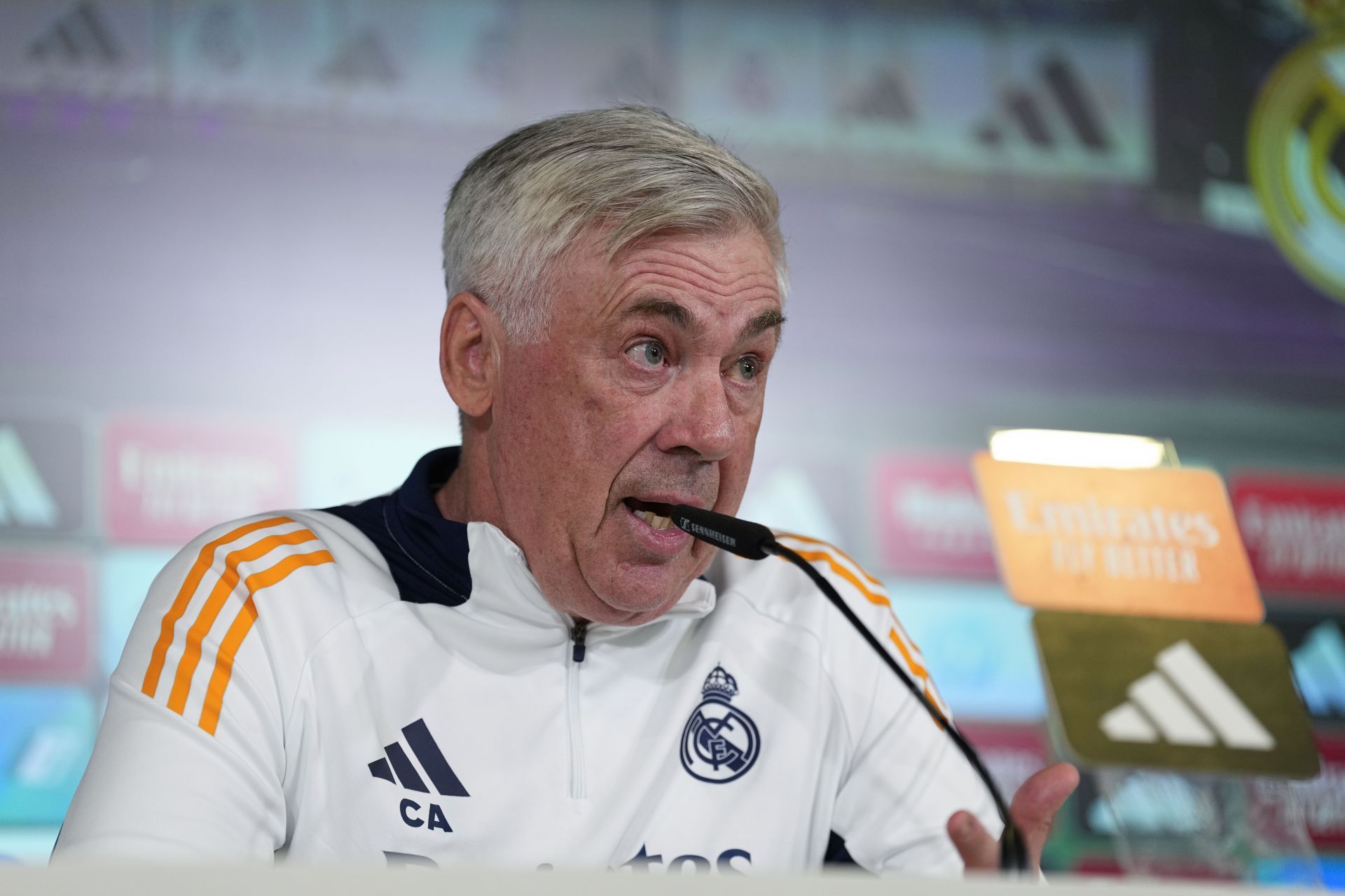 Carlo Ancelotti Press Conference After Real Madrid