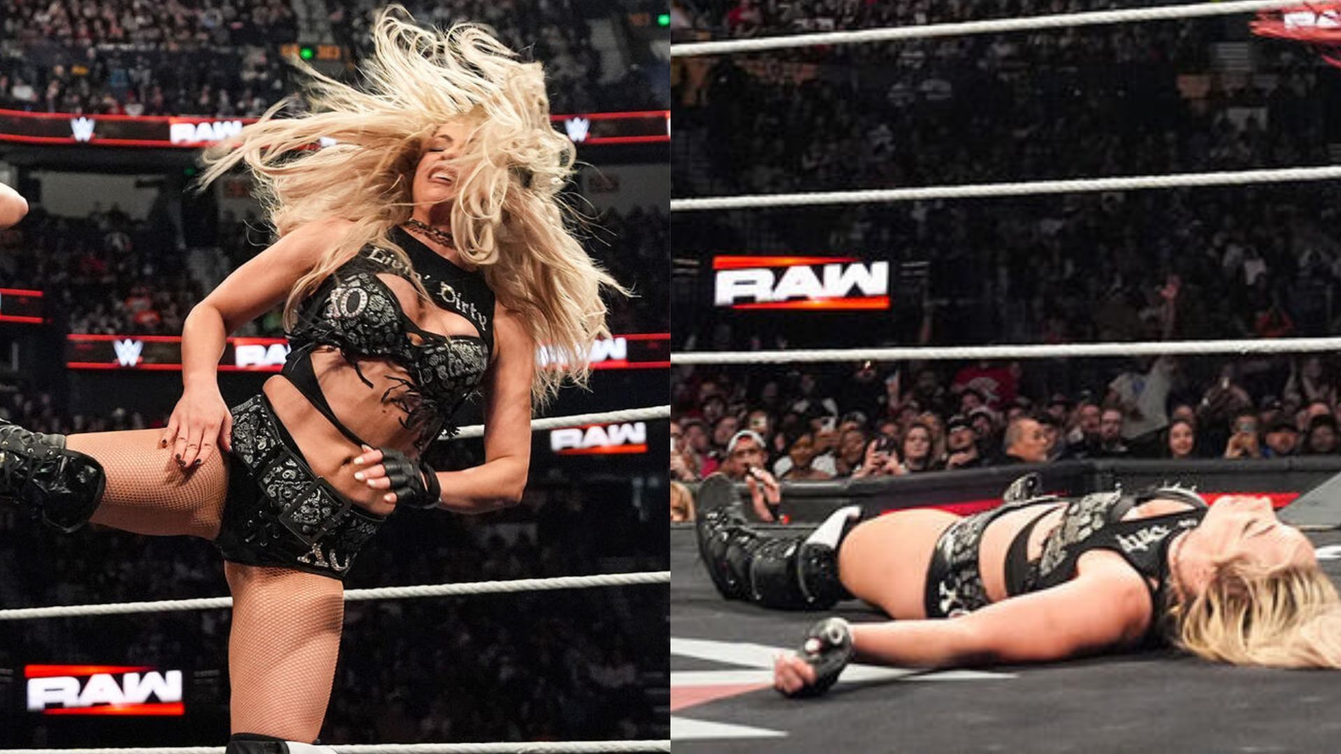 Liv Morgan had a rough day at the office on RAW! [Image via WWE.com]