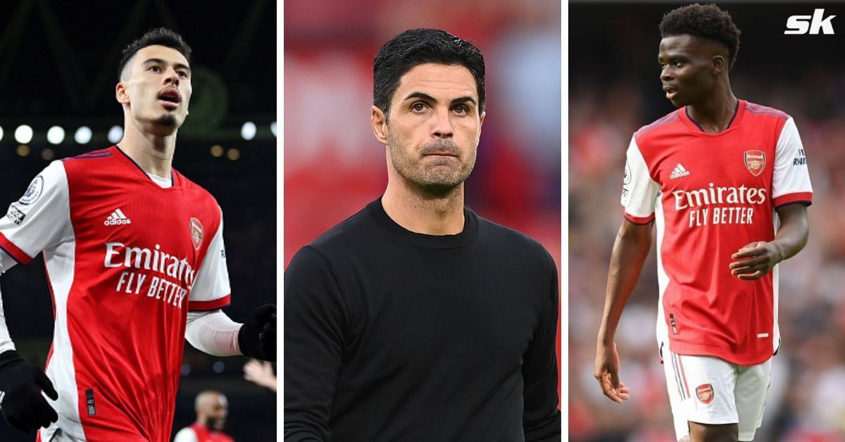 Arsenal are set to be without Gabriel Martinelli and Bukayo Saka for a while, still