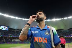 Rohit Sharma hugs Virat Kohli after his match-winning century in IND vs PAK 2025 Champions Trophy clash [In Pictures]