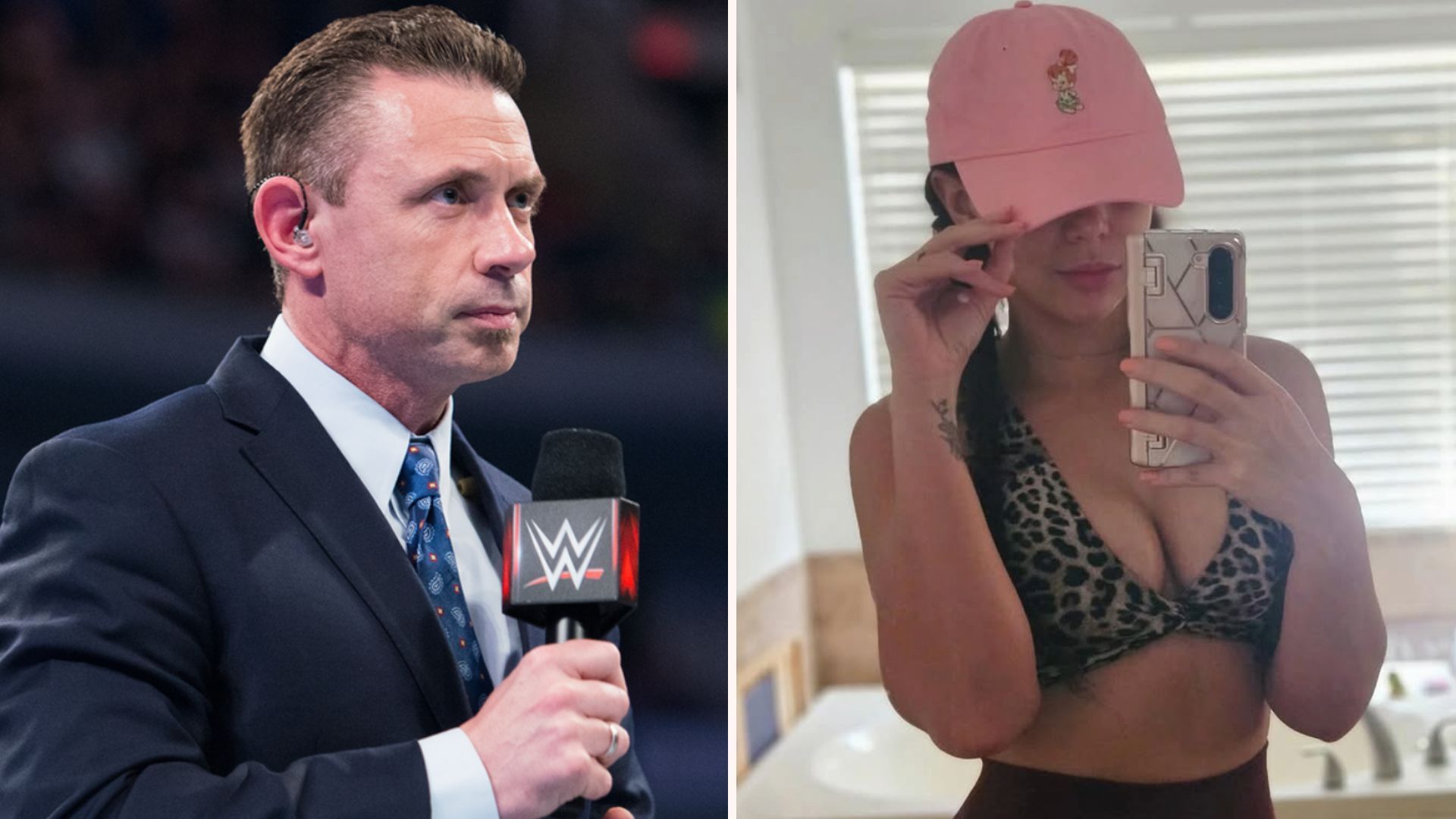 Popular star reveals what Michael Cole told her when she joined WWE [Pictures courtesy: WWE.com (left) and star