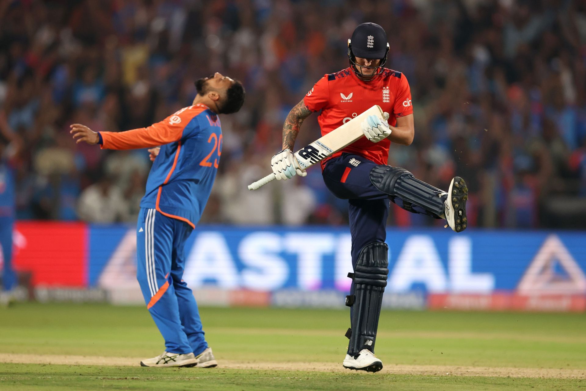 Varun was the Player of the Series in the T20I series against England [Credit: Getty]