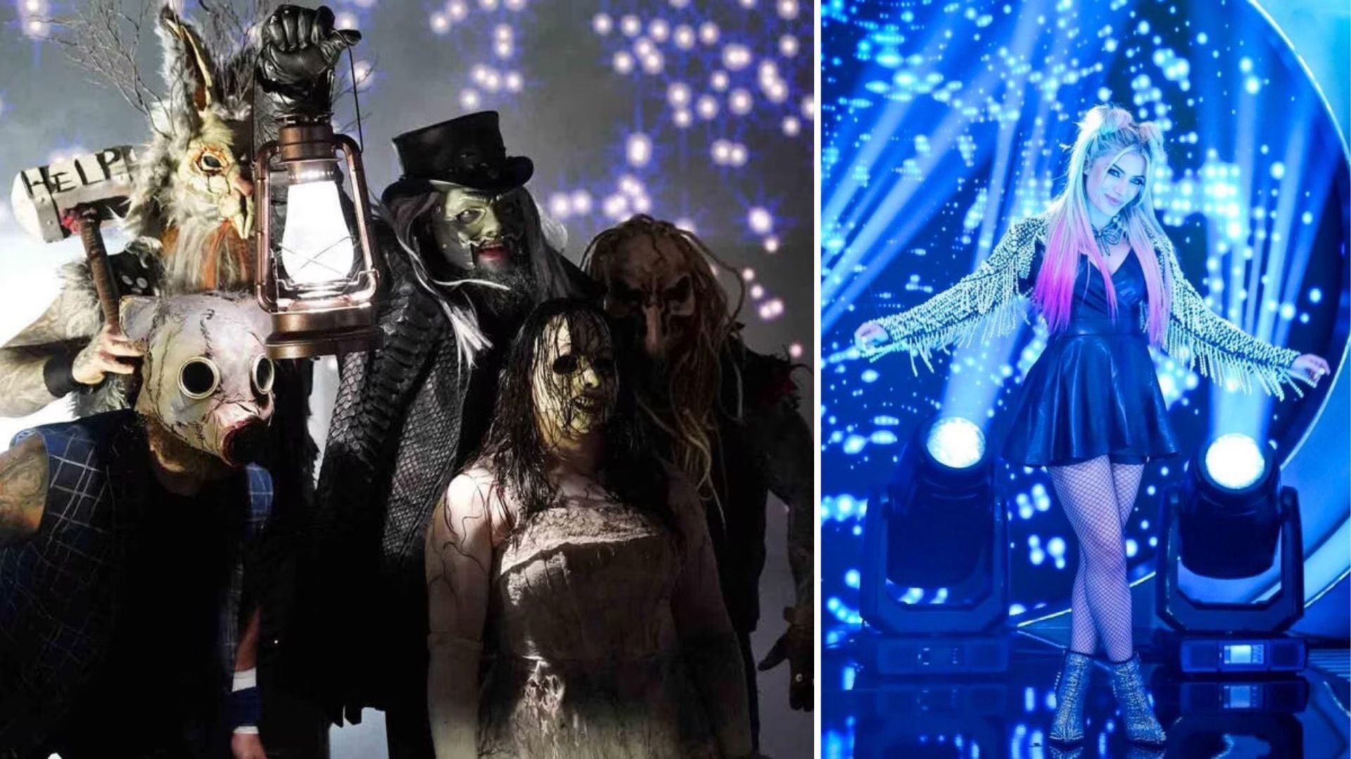 WWE needs to jumpstart something big on SmackDown with the Wyatt Sicks. (Image Credits: WWE.com; Alexa Bliss on X).