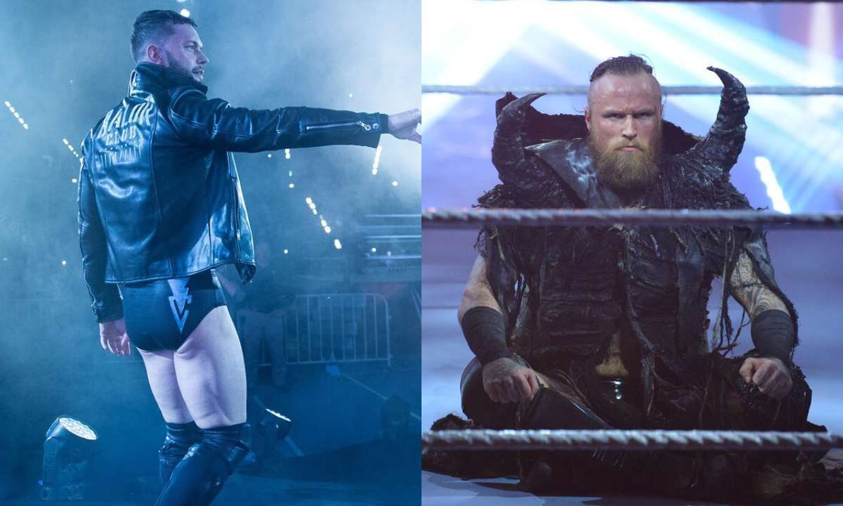 Finn Balor (L) and Aleister Black (R). Photo credit: WWE.com