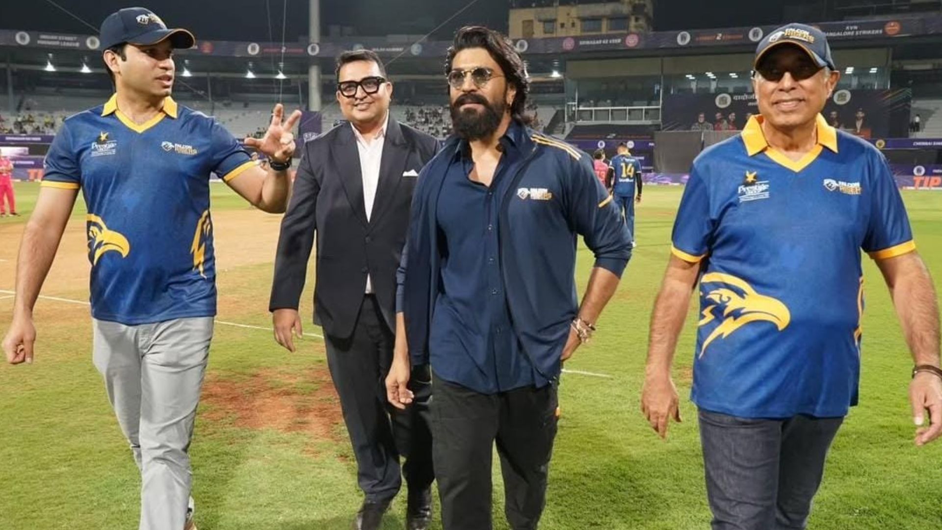 Ram Charan attending an ISPL match (Image Credits: Ram Charan/IG)