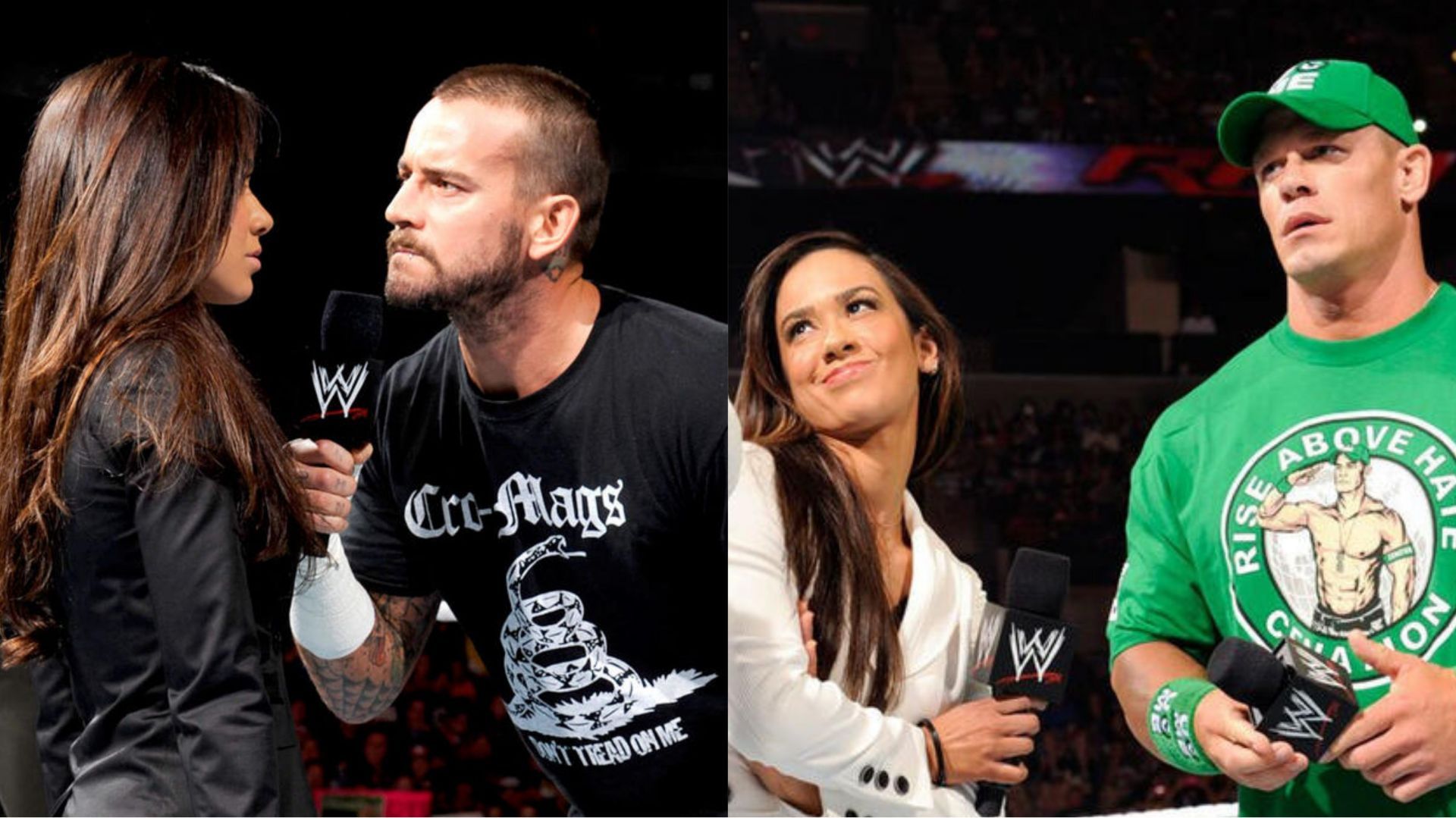 WWE, John Cena, Aj Lee, CM Punk, Trent Baretta, Jay Lethal, 