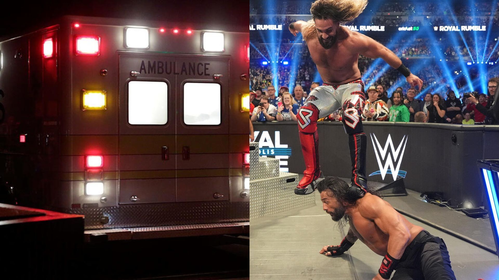 The star was hurt (Credit: WWE.com)