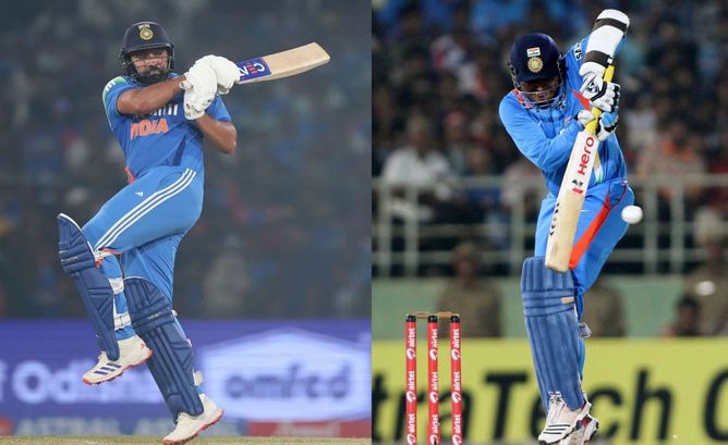 Rohit Sharma vs Virender Sehwag - comparing their stats after 251 ODIs