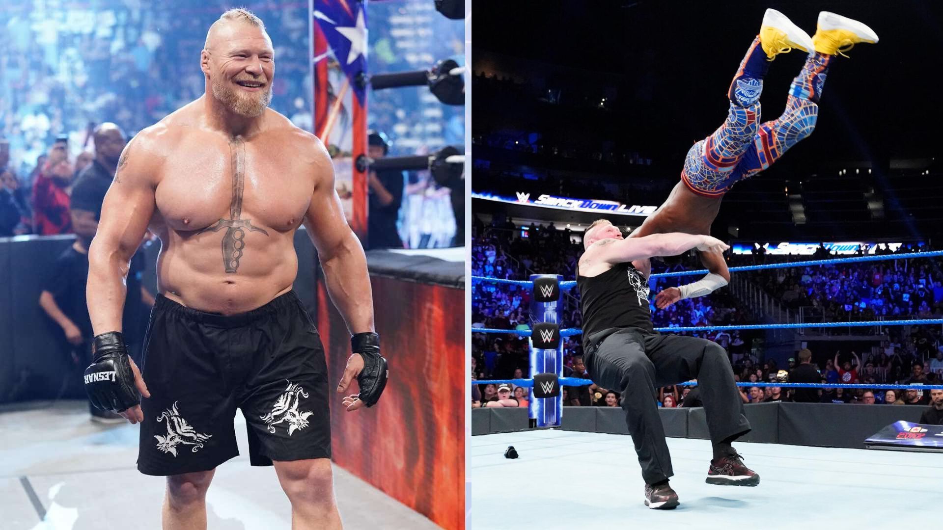 Brock Lesnar is a former WWE Champion [Image credits: wwe.com]