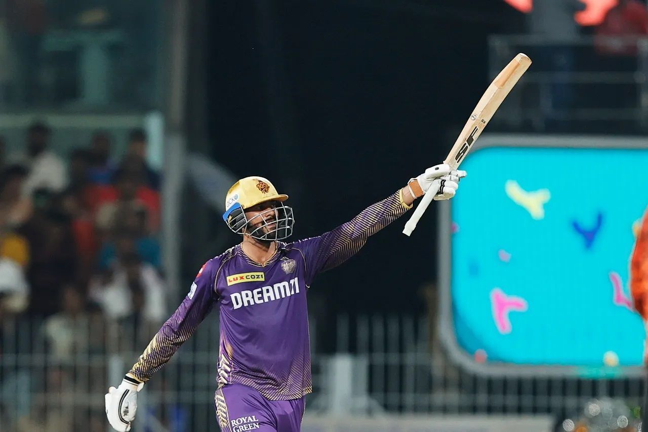 KKR bought Venkatesh Iyer for ₹23.75 crore at the IPL 2025 auction. [P/C: iplt20.com]