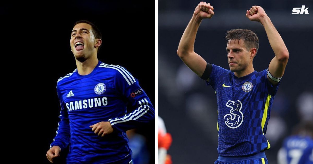 Eden Hazard (left) &amp; Cesar Azpilicueta (right) - (Image: All images from Getty)