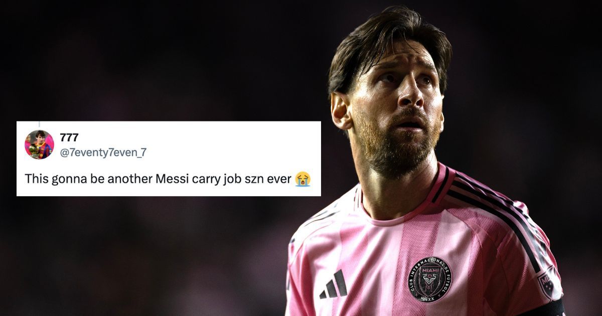 Inter Miami fans were ecstatic about Lionel Messi