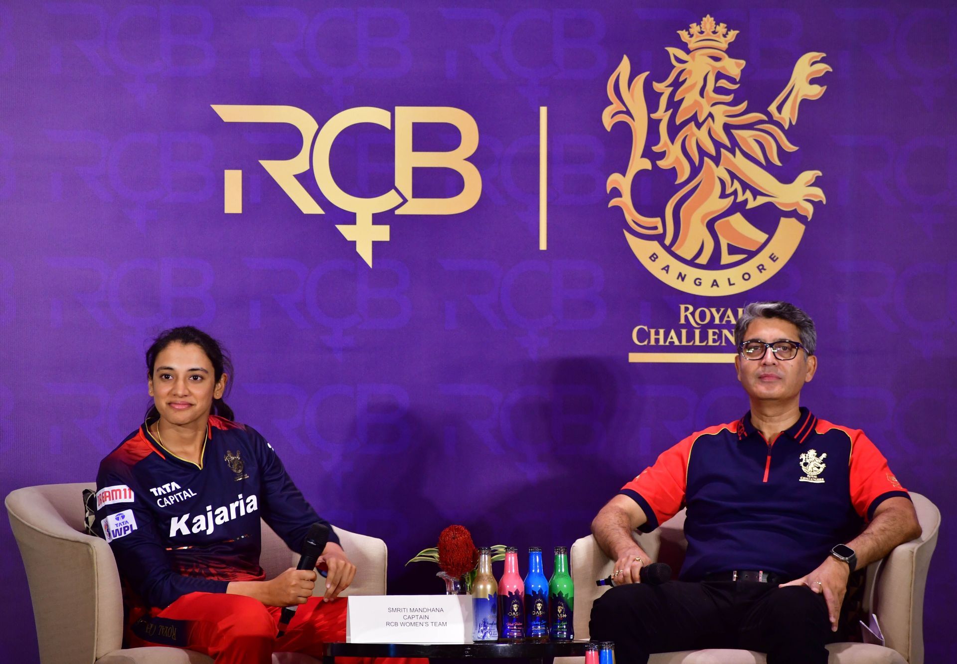 Press Conference Of RCB Womens Cricket Team Captain Smriti Mandhana - Source: Getty