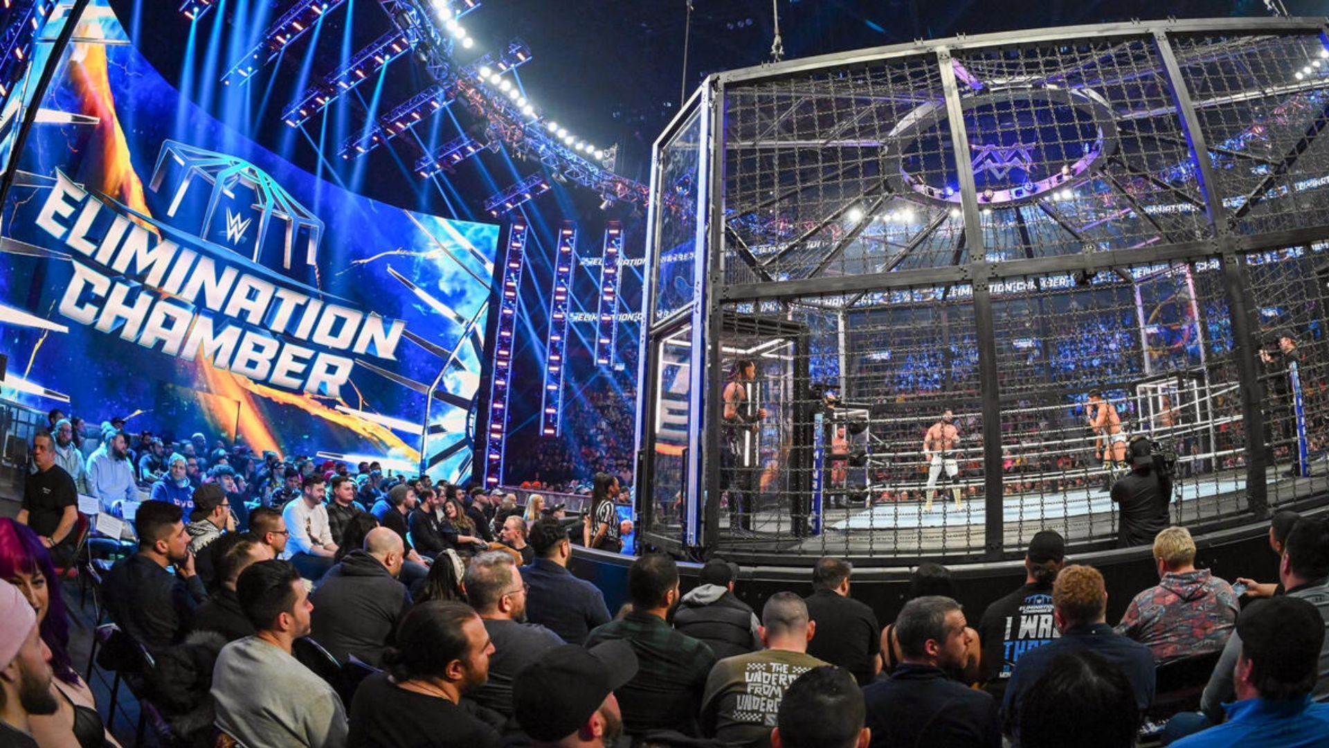 The Elimination Chamber match can alter careers. (Image credits: WWE.com)