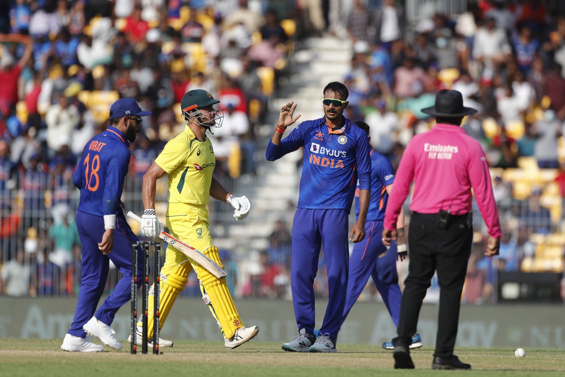 India v Australia - 3rd ODI - Source: Getty