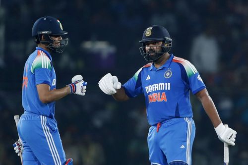 Gill and Rohit have formed a formidable opening partnership in ODIs [Credit: Getty]