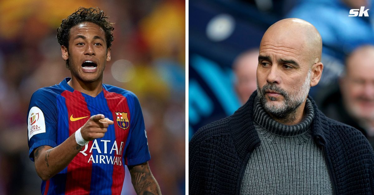 Neymar was coveted by Pep Guardiola as a youngster