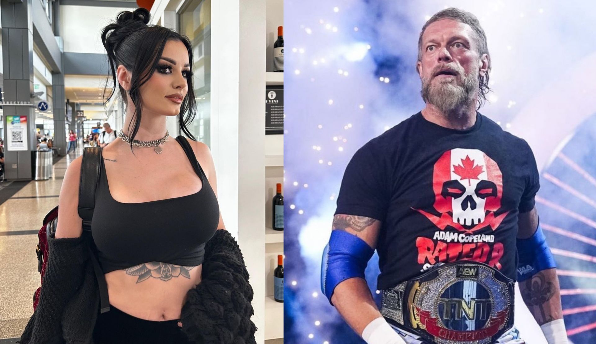 WWE में इन स्टार्स की वापसी होनी चाहिए (Photo: Saraya &amp; Adam Copeland Instagram)