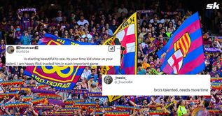 "Bro's talented", "Its your time kid" - Barcelona fans react as Hansi Flick names 18-year-old in XI for crunch LaLiga clash against Rayo Vallecano