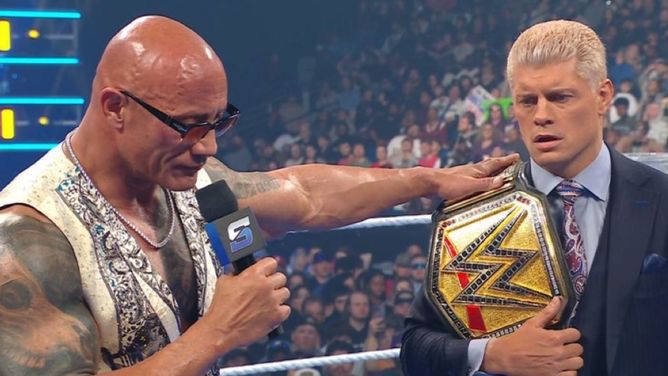 Cody Rhodes' ex-partner sends him a message after The Rock reveals he wants his soul on SmackDown