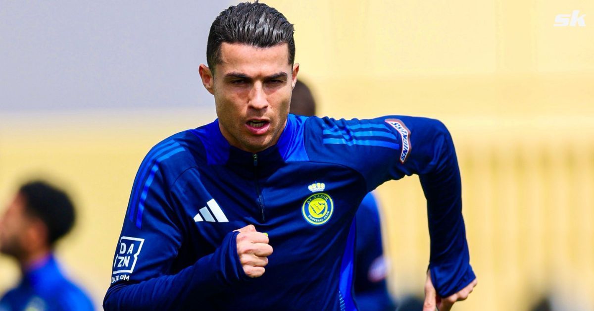 Cristiano Ronaldo shares images from training 