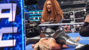Nia Jax breaks character to praise a current rival
