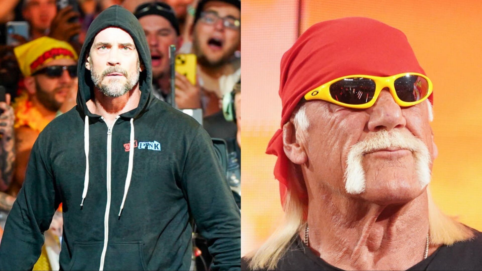 CM Punk &amp; Hulk Hogan (Photo credit: WWE.com)