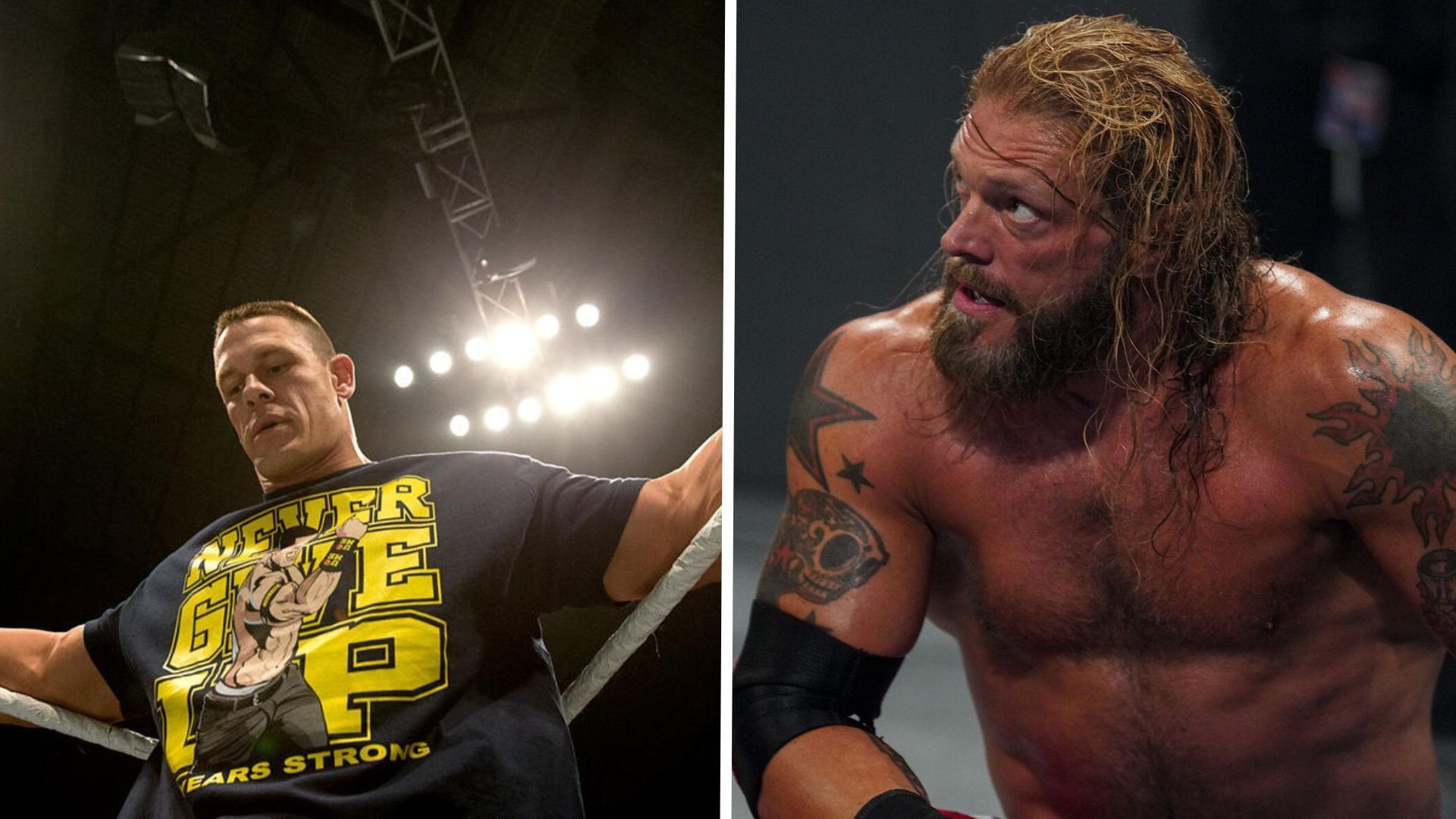 John Cena and Edge are former WWE World Champions [Image Credits: WWE.com]