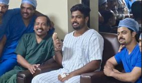 Sanju Samson undergoes surgery on broken finger ahead of IPL 2025 [In Picture]
