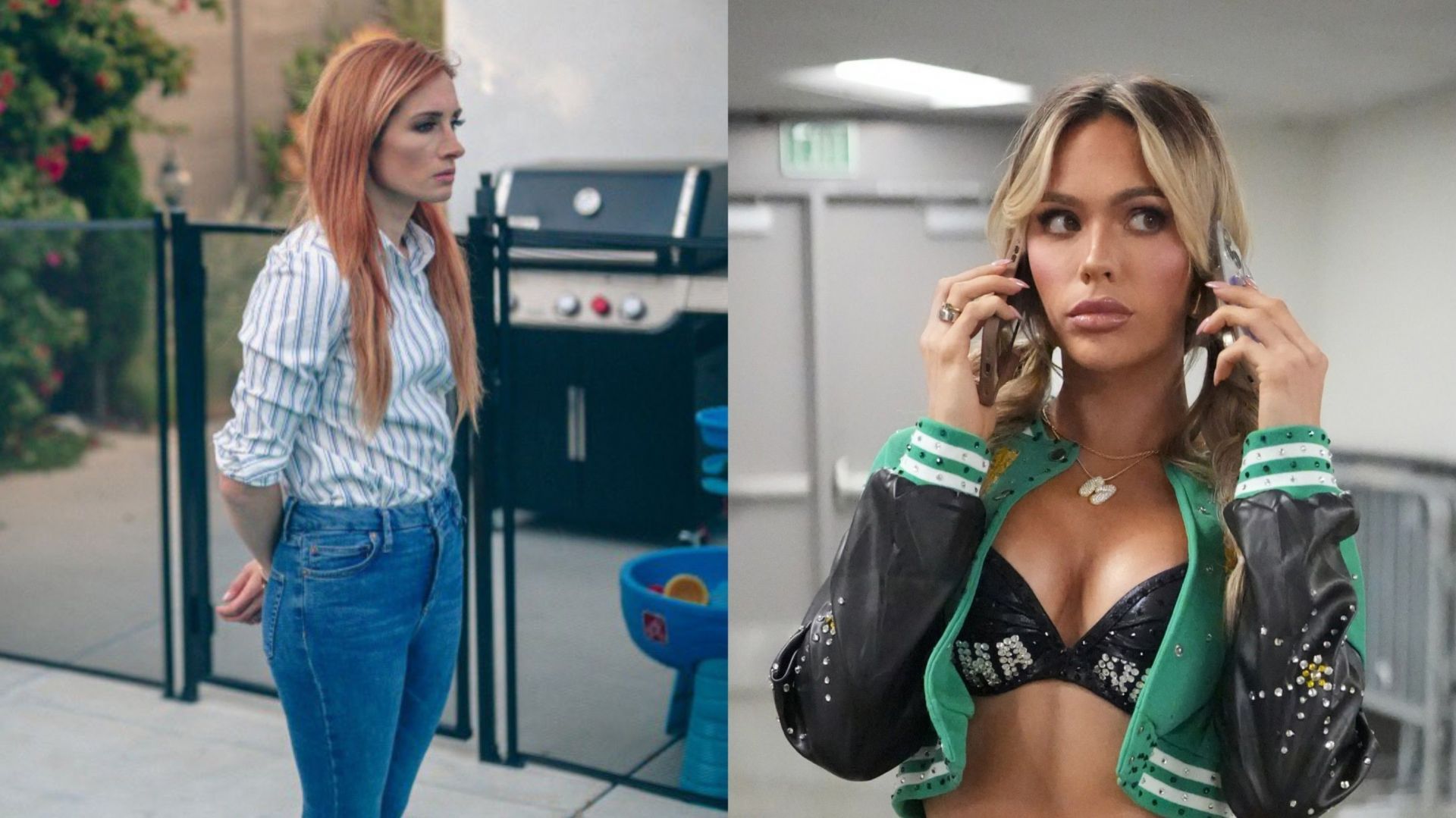 Becky Lynch and Maxxine Dupri! (Images from Becky