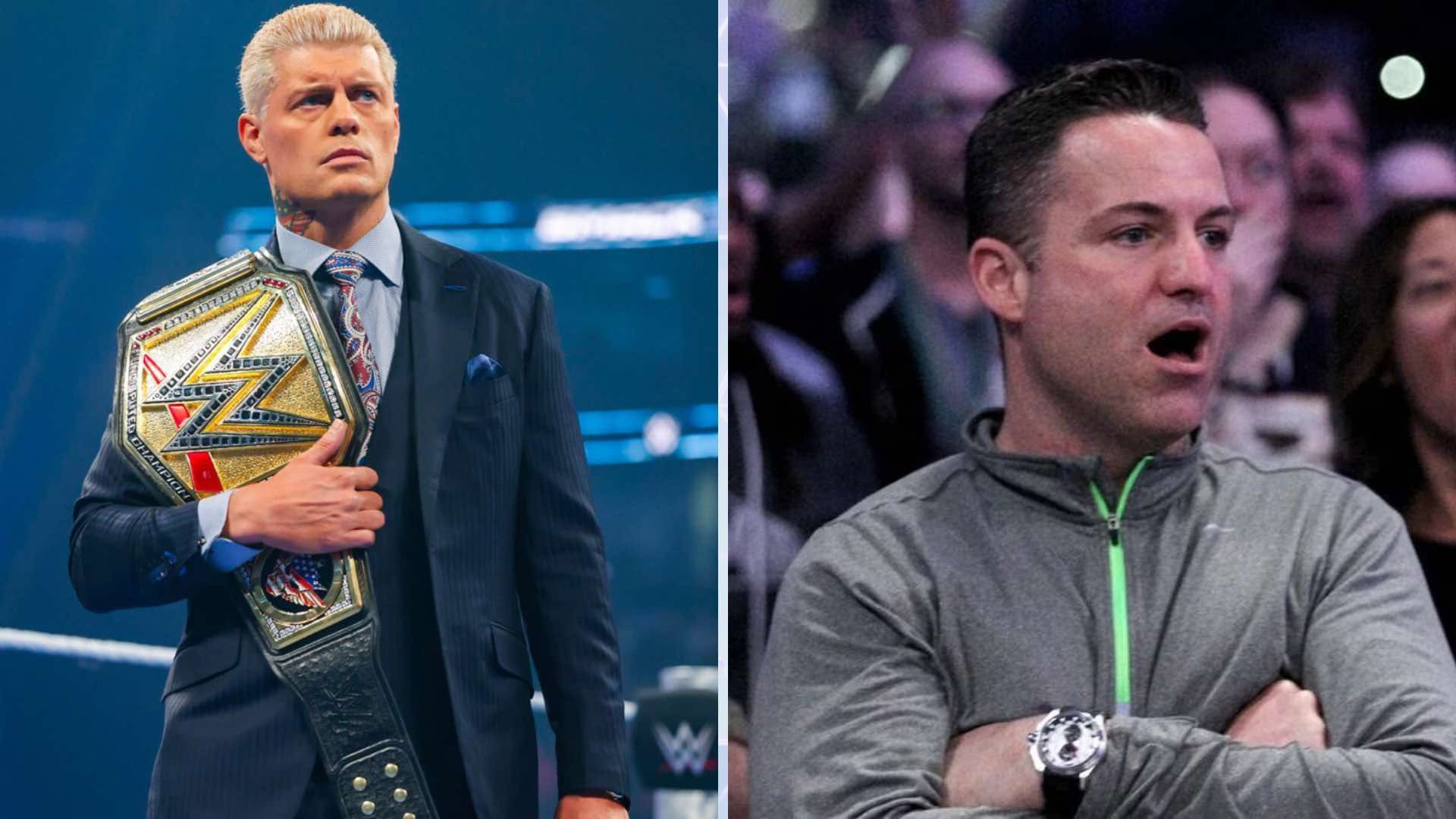 Who will Cody Rhodes face at WrestleMania? (via WWE.com)