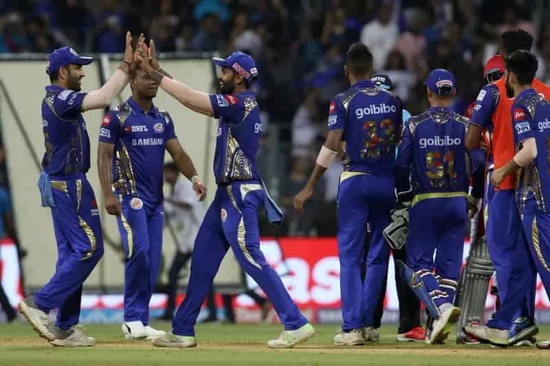 Mumbai Indians during a match in IPL 2018 (Image: IPLT20.com/BCCI)